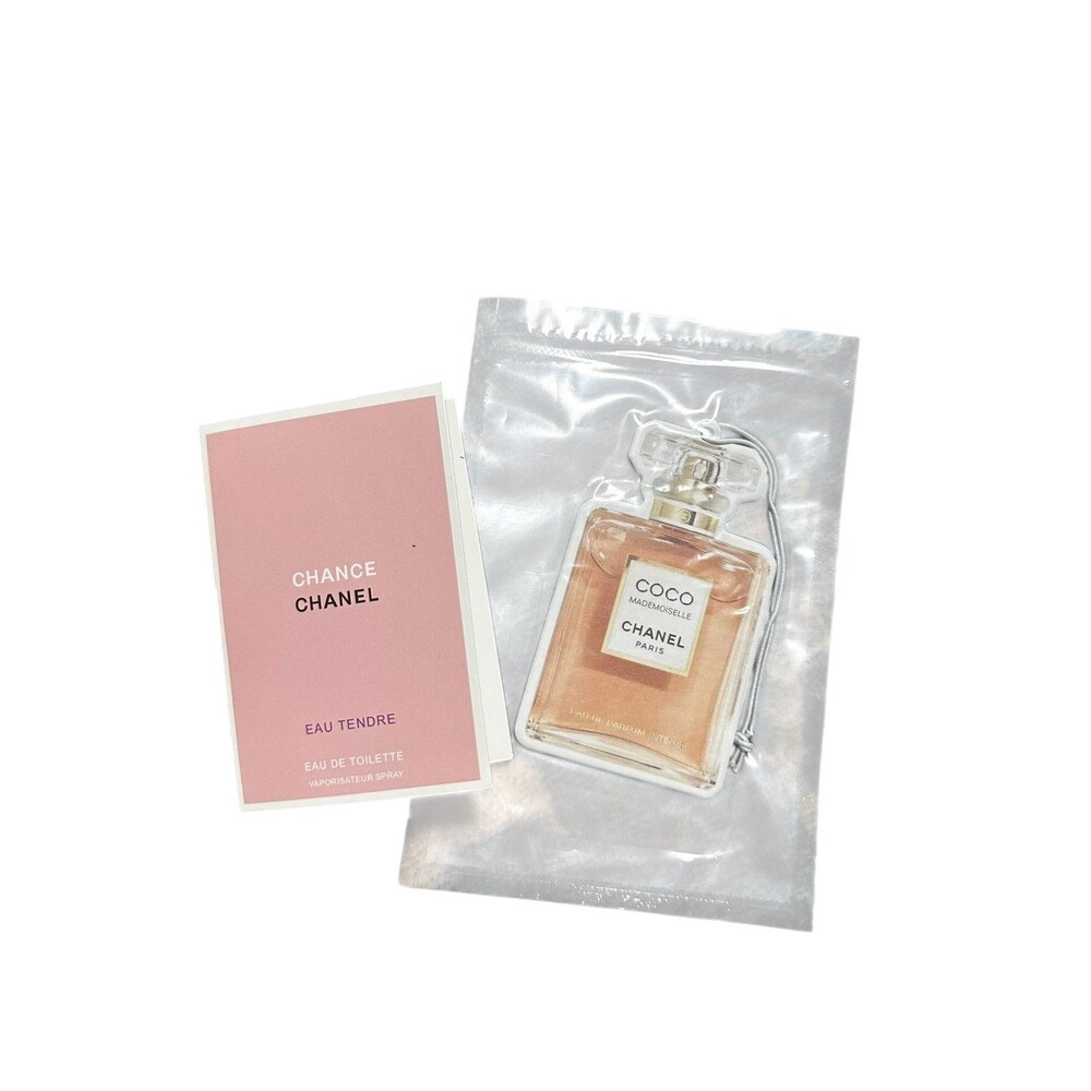Chanel Chance “EAU TENDRE”  EDT Carded 0.6oz & COCO CHANEL Freshener NEW